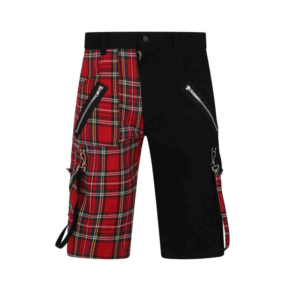 Banned - LEDGEND Korte broek - Zwart/Rood